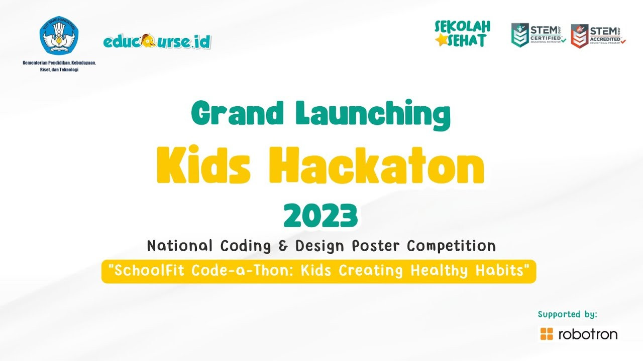Grand Launching Kids Hackathon 2023